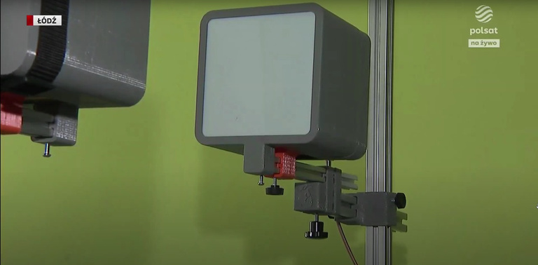 Czujnik RuFuS - zbliżenie prototypu